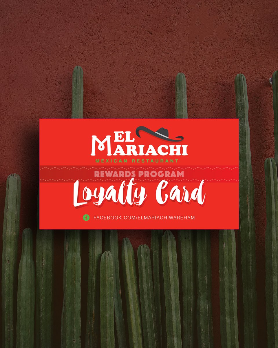 MariachiWareham's tweet photo. #Lunch Plans? Make Them Delicious 🌯 

Stop by El Mariachi in Wareham today and ask your server to sign you up for our Lunch Rewards Program!

Here’s the deal:
1. Grab a #LoyaltyCard
2. Collect a stamp with each lunch visit
3. After 5 lunches, your 6th is FREE

#ElMariachiWareham https://t.co/yi6Xub2BjO