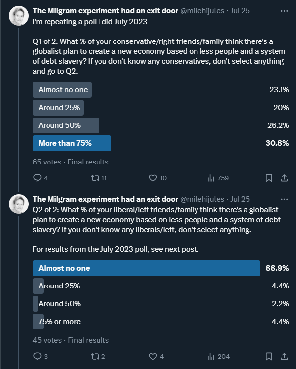 The Milgram experiment had an exit door tweet media