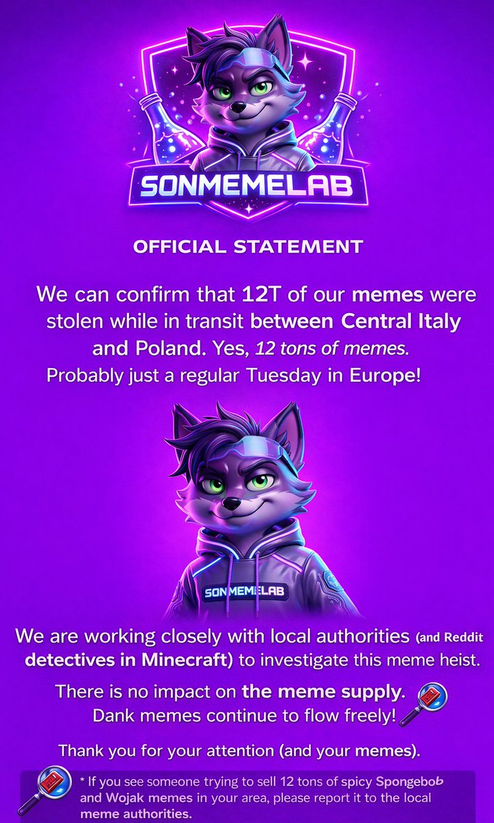 SonMemeLab tweet media