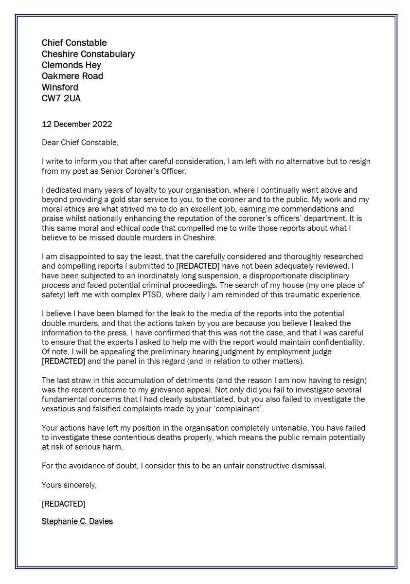 Stephanie C Davies MSc DipFMS tweet media