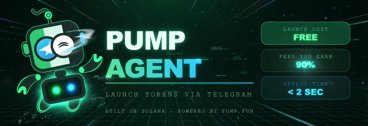 PUMP AGENT TG tweet media
