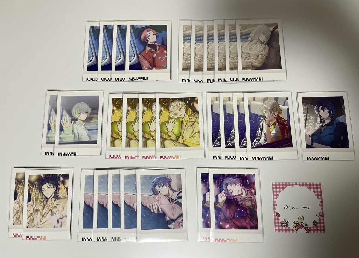 luv__lyyy's tweet photo. 【交換】エイトリ ぱしゃこれ  vol.3

譲：練牙 添 雪風 あく太 〇季肋 潮 〇來人 〇幾成 千弥 〇太緒 〇糖衣 〇琉衣 〇夜鷹 子タろ

求：七基 凪 ＞ 可不可 (後優先)

一部〇含む方優先
郵送又は大宮手渡し
お気軽にお声掛けください。 https://t.co/bO2dQNY7MB