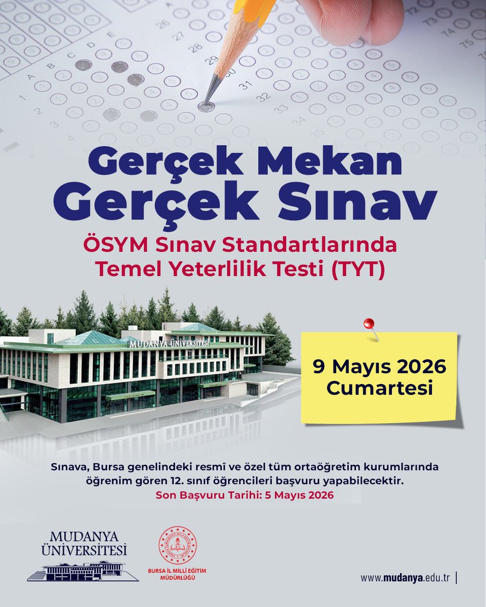 Mudanya Üniversitesi tweet media