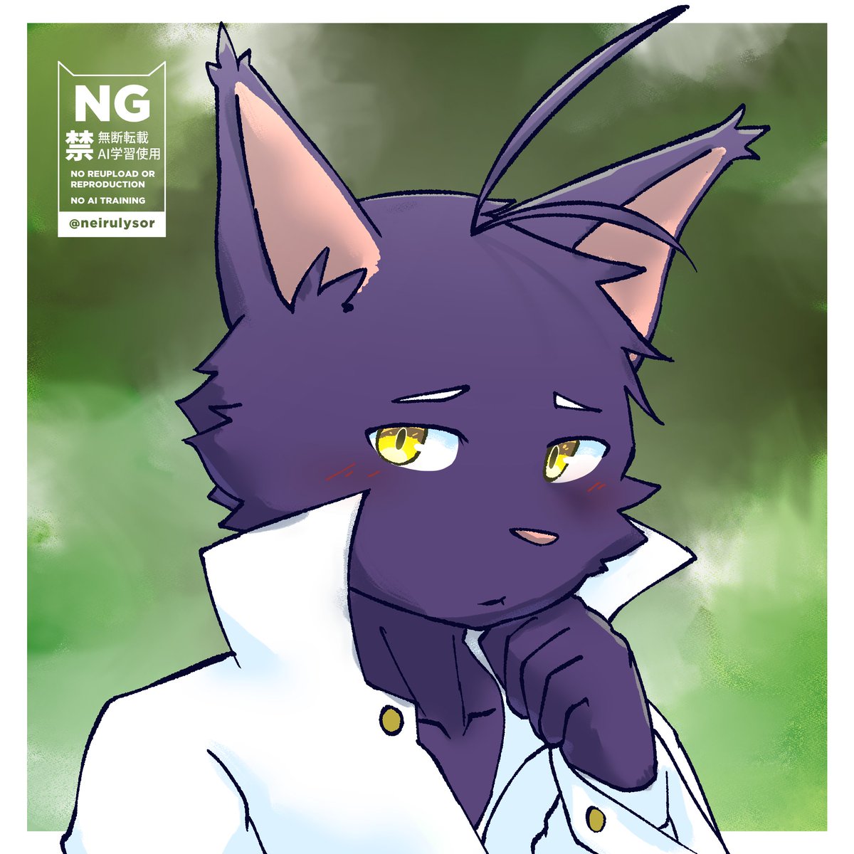 NeiruLysor's tweet photo. An old commission for Wess on telegram, thanks again! https://t.co/tYfNOdGj2g