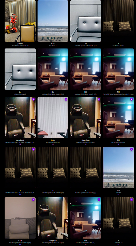 armyflowershop's tweet photo. instead of trying to find an #emptychair we have a wholeass collection nowwwwww https://t.co/IdnG1nLPCs