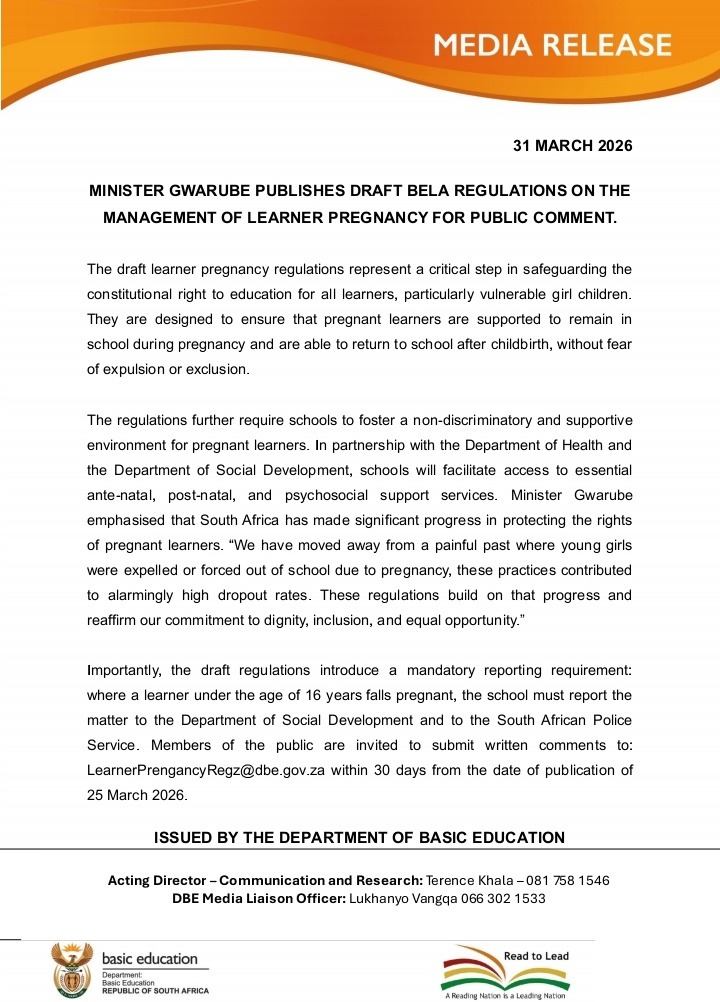 Dep. Basic Education tweet media