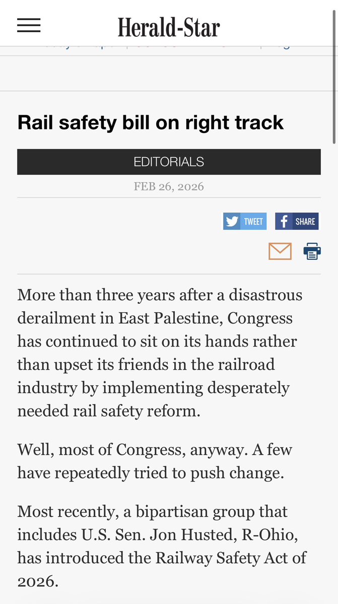 Senator Jon Husted tweet media