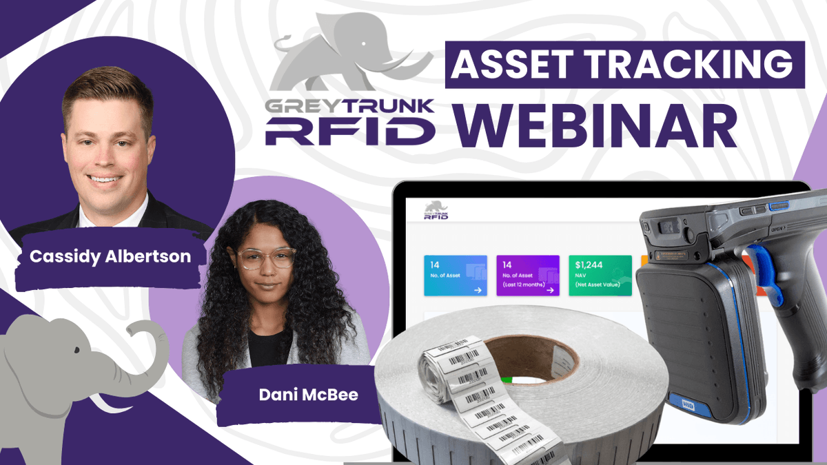 greytrunkRFID's tweet photo. Want to cut down on losses and stop buying duplicates? 👇

This Grey Trunk RFID webinar features a demo and Q&amp;A section with our tracking experts, you don't want to miss it! 🙂

https://t.co/AvFqpjsQL7

#GreyTrunkRFID #RFID #AssetTracking #RFIDSoftware #Software #AssetManagement https://t.co/s9gg6gm92D