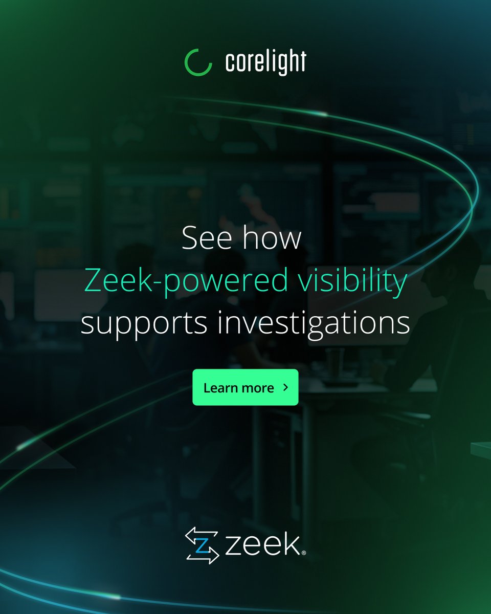 Corelight tweet media