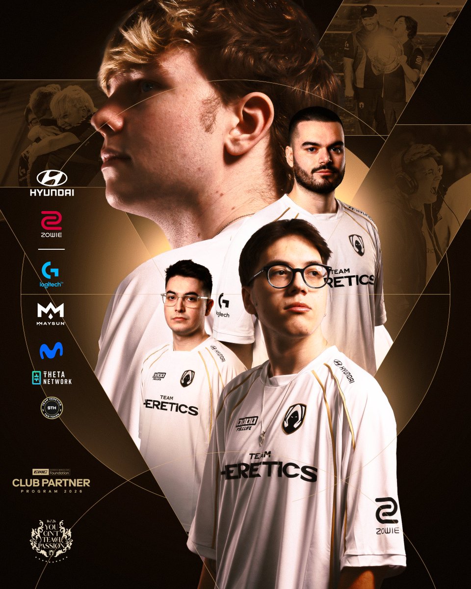 Team Heretics tweet media