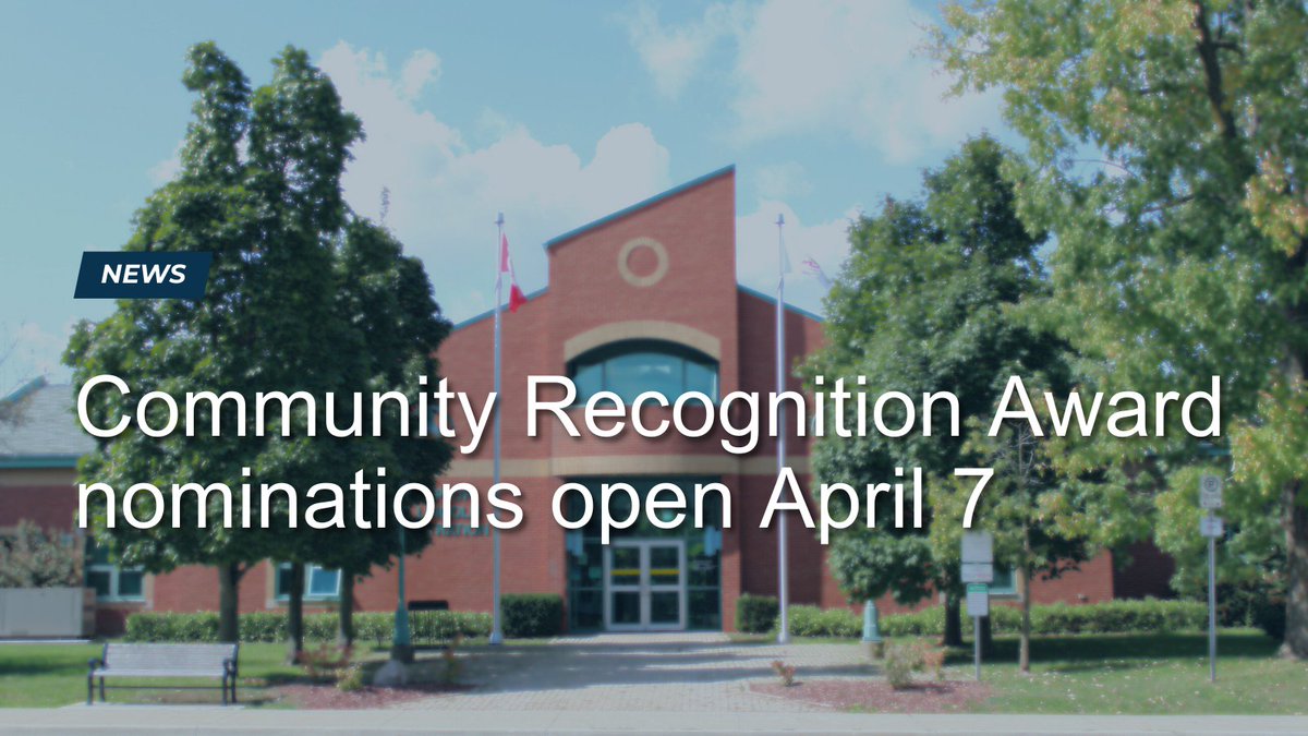 NEWS | It’s time to start thinking about nominees for our annual #WestLincoln Community Recognition Awards!

👏 This is our chance to highlight the selfless volunteers making a difference in our community.  📅 Nominations open April 7.

👉 Read more: westlincoln.ca/en/news/nomina…