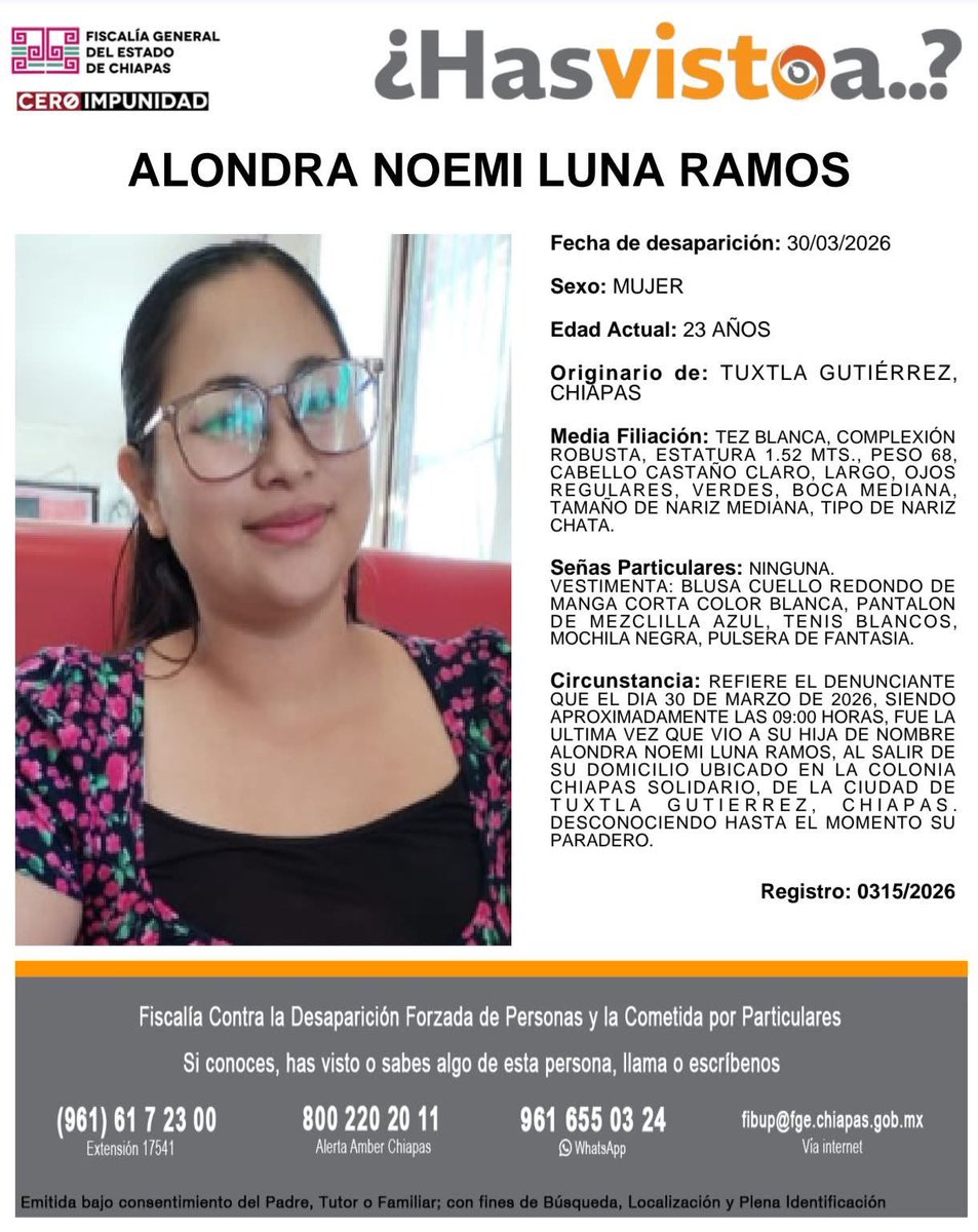 Susana Solís Informa Chiapas tweet media