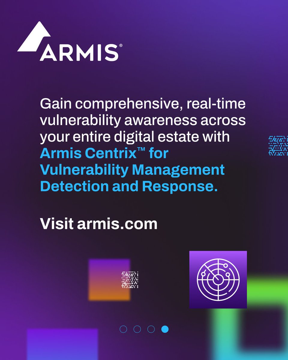 Armis tweet media