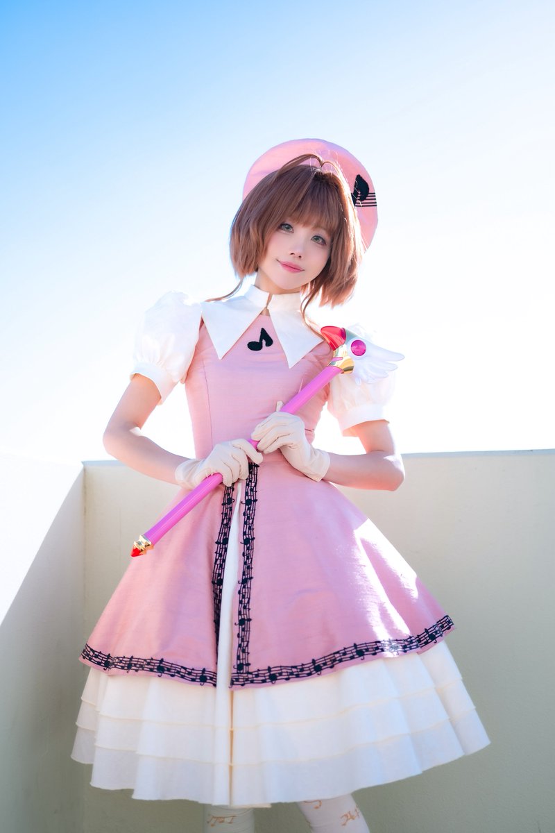 cos * コスプレ

カードキャプターさくら🌸木之本桜
♪ソング戦　CDコミック表紙版お衣装♪

˚✧₊⁎🎵明日はきみとうたおう
　　　　　　　　夢の翼にのって🎵⁎⁺˳✧༚

Happy Birthday🌸さくらちゃん
ずっとずっと大好きだよ🌸

Photo:<a href="/tkm_6b/">つきみ</a> 

#木之本桜生誕祭
#木之本桜生誕祭2026
#CLAMPの日