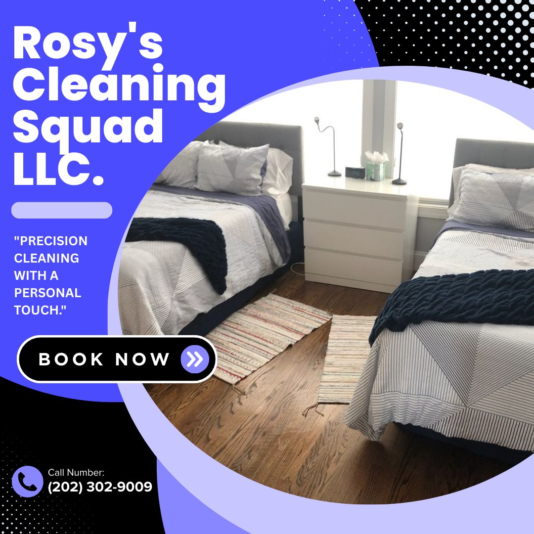 CleaningRosy's tweet photo. Turnovers don't have to be stressful when our Airbnb cleaning services keep your rental guest-ready and sparkling. We focus on high-touch areas and presentation. Reach out now to secure reliable cleanings. #AirbnbCleaning
https://t.co/h2ssHZvPZN https://t.co/1K9pjr1D91