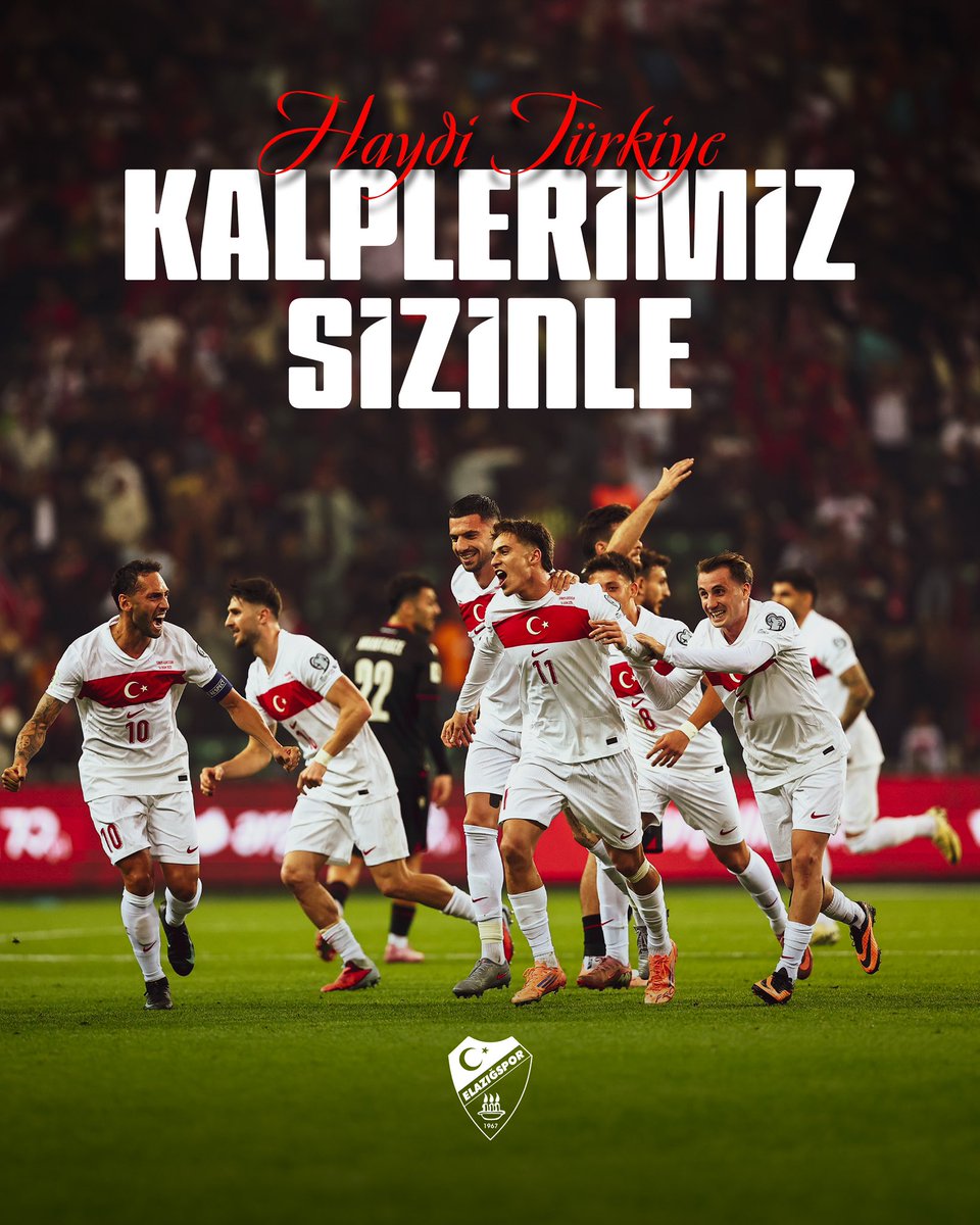 2002 ruhuyla, hedef 2026! 🇹🇷

Haydi Milli Takım, yüreğimiz sizinle! 💪

#BizimÇocuklar