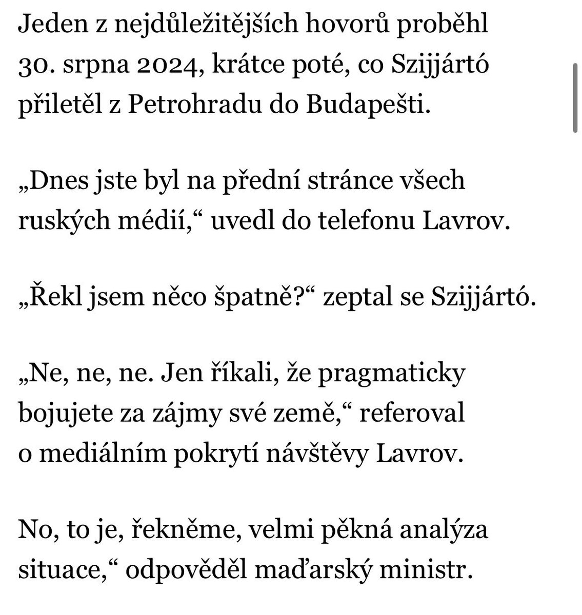 Tak co, kdo bude český Szijjarto?