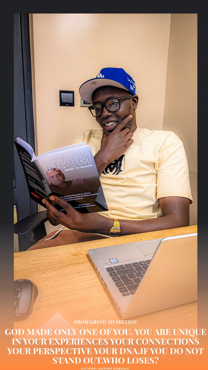 dabasiah's tweet image. 📔📖 Book : From Grind To Million 

From Grind To Million gives you the no-no sense system that transforms exhausted hustlers into scalable, profitable business builders.

Gets yours here on link:

buy.stripe.com/14A5kC6keaFK22…

#FromGrindToMillion #MillionaireMindset #BusinessGrowth