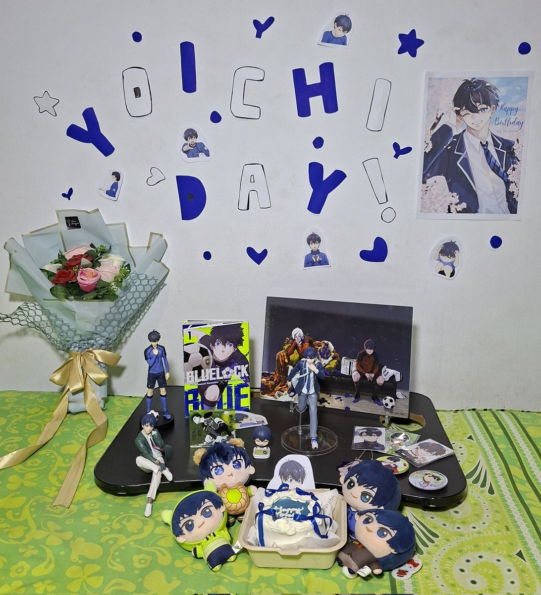 Ichaa | Isagi's dayy!! 💙💚 tweet media