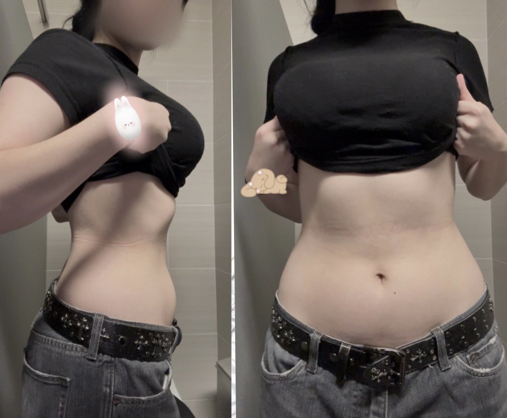 reiiuna's tweet image. Body check 2day. I’m on my period and 145 lbs TmT gained a little from being with bf. #edtwt #bodycheck #shedtwt