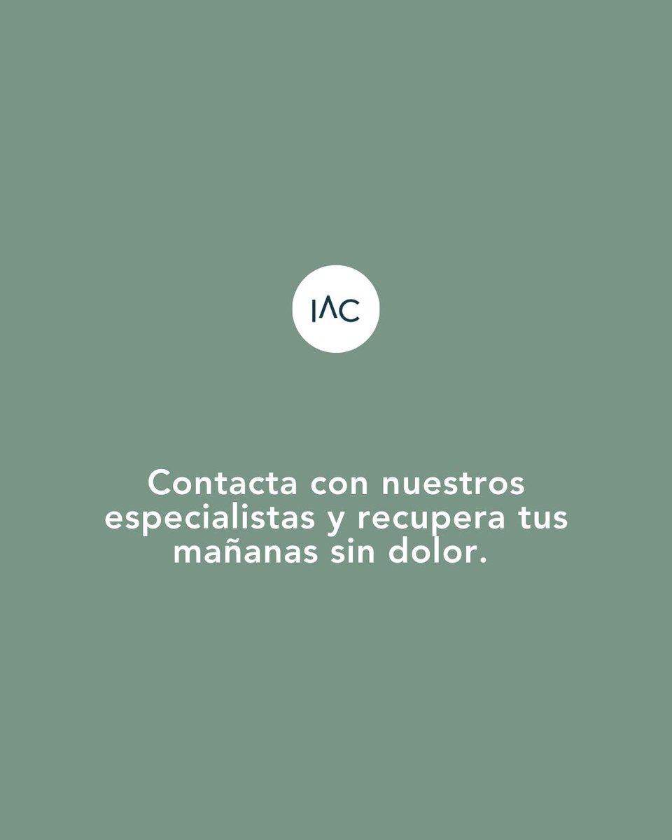 iacolumna's tweet image. ¿Duermes boca abajo? 🛌 Podría ser la causa de tu dolor de cuello.
Esta postura fuerza una rotación excesiva de las cervicales durante horas. Descubre por qué es la posición más perjudicial en nuestro carrusel. 🦴✨
#IAC #Salud #Columna #Descanso