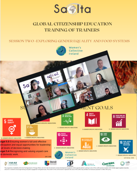 SaoltaEd's tweet photo. The 2nd @SaoltaEd #TrainingofTrainers workshop in collaboration with @WCI_irl provided many discussions based on the #SDGs and #Genderandfoodsystems. Engaging with the four pillars of #DevEd to shape the many conversations linking #Gender #SDG5 #Foodsystems. A highly engaging workshop. @devperspectives  @AontasIreland @Concern  @CorkETB  @MaynoothUni  @Irish_Aid  @irishrurallink