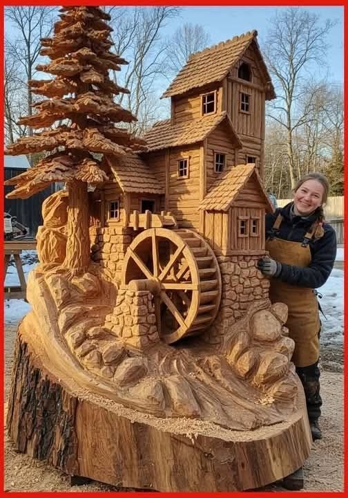 My wood carving. I put a lot of effort into this work. I don’t mind any feedback ❤️