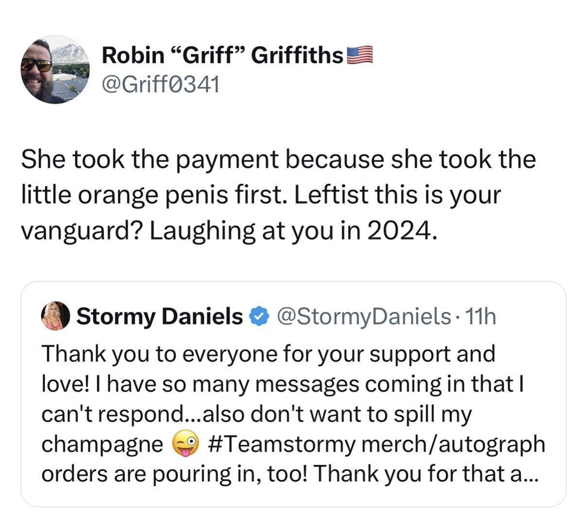 Robin “Griff” Griffiths🇺🇸 tweet media