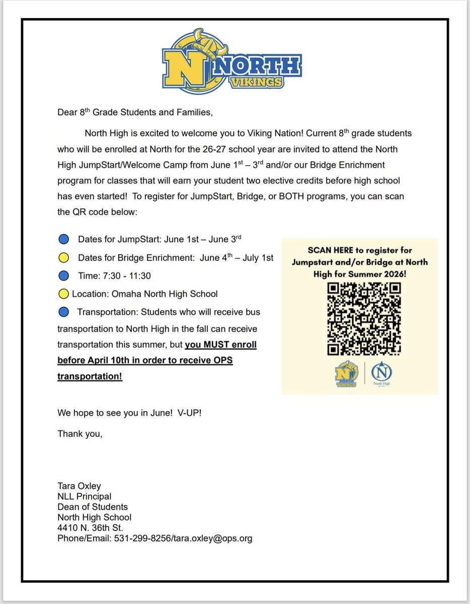 North High School tweet media