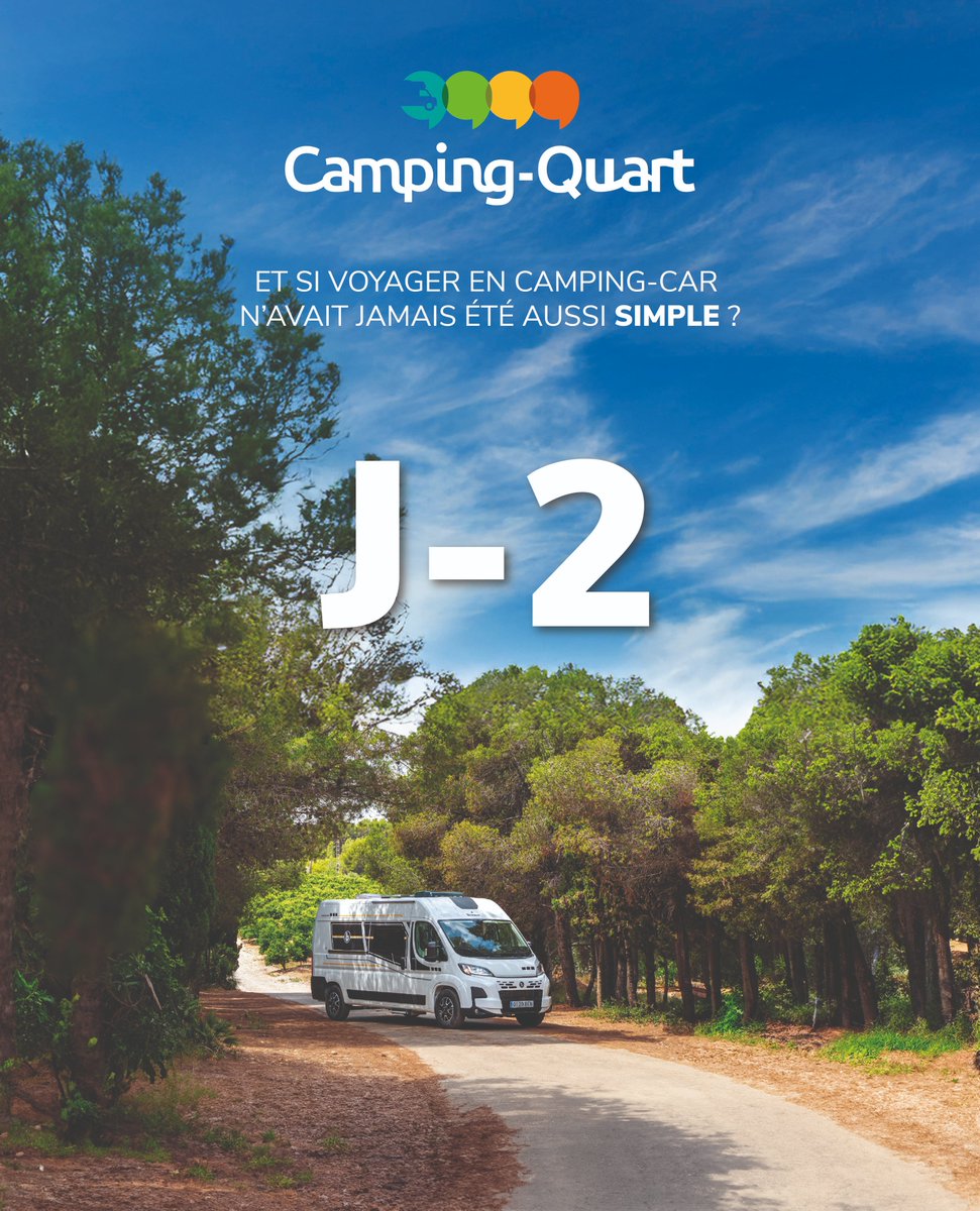 [J-2] 🙂🚎
Restez bien connectés...😉
Une surprise arrive...👌😍
#ABONNEZ_VOUS #abonnement #liberté #aucunecontrainte #motorhome #camper #campervan #campingcars #campingcar #vanlife #vacancesenfamille #economie #vacances