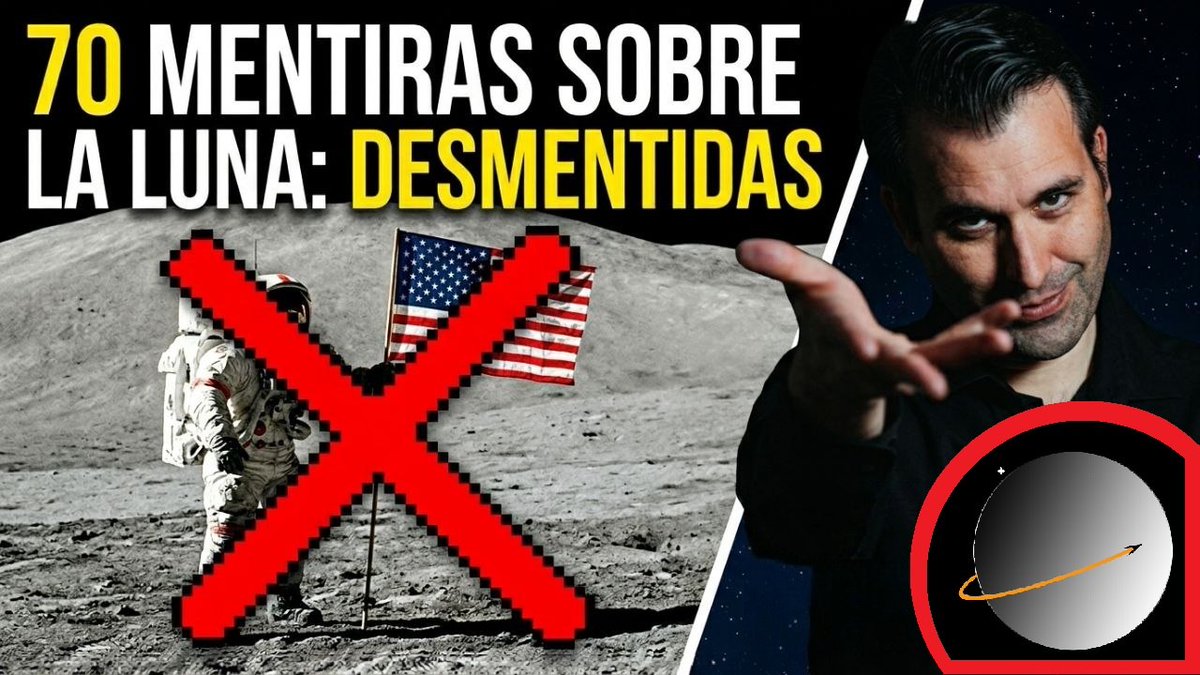 Astrofriki's tweet photo. El 2 de Abril, a las 18h00 (España) estreno video:
70 mentiras sobre el alunizaje desmentidas en un solo video https://t.co/1weHruJaUw