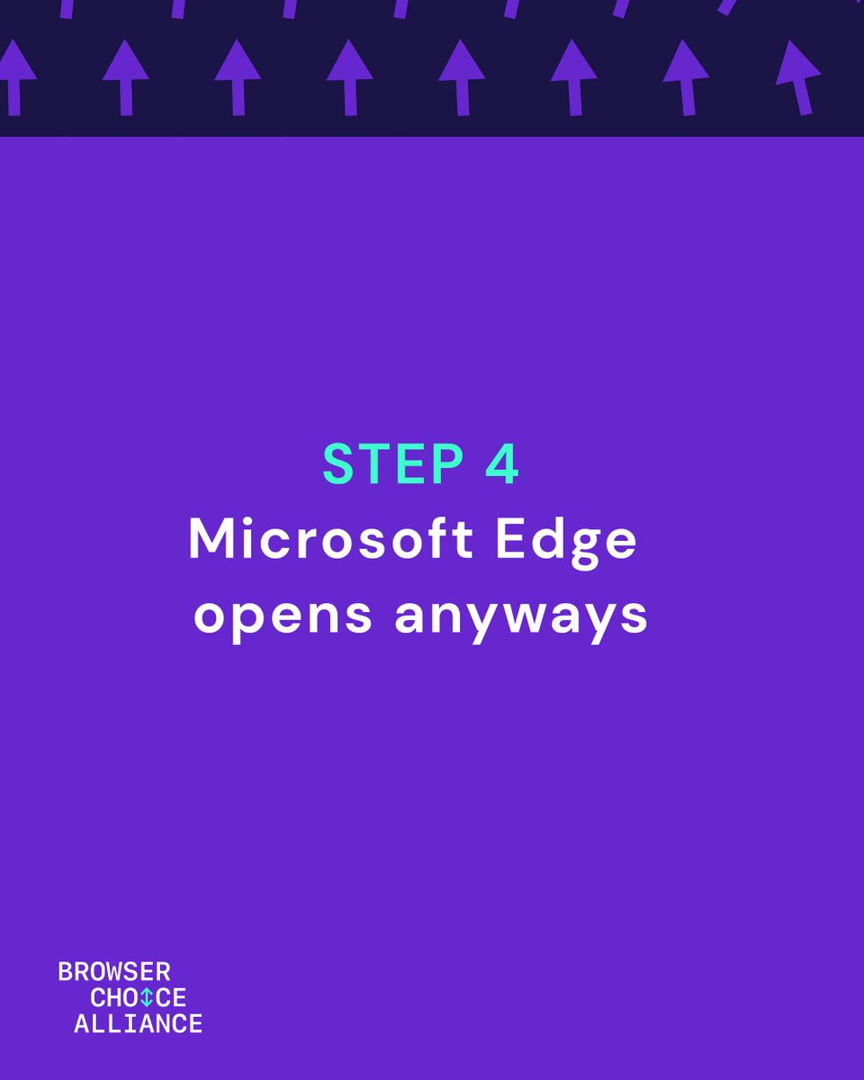 Browser Choice Alliance tweet media