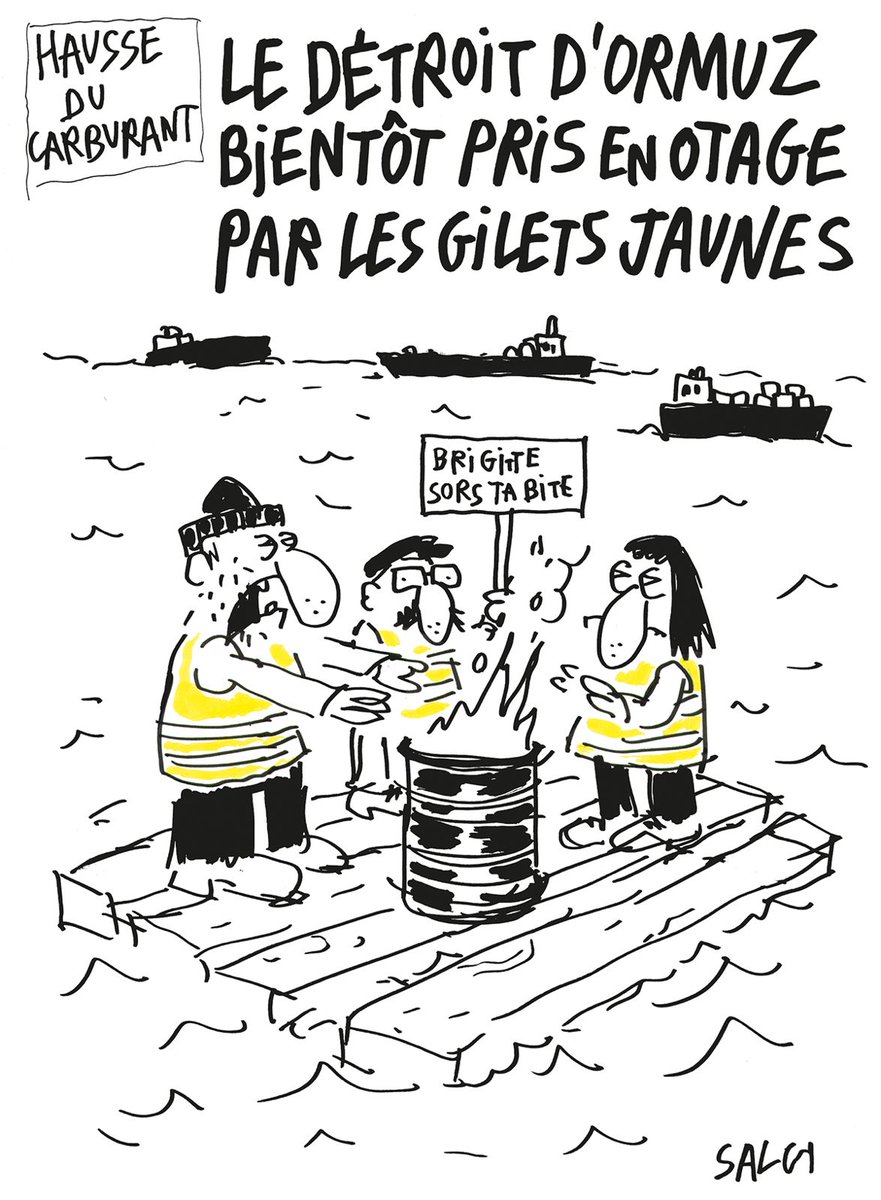 Charlie_Hebdo_'s tweet image. Le dessin du jour, par #salch