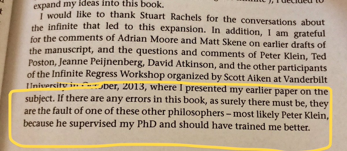 The perfect Acknowledgment doesn’t exi…