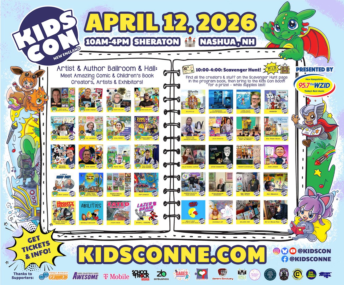 Kids Con New England tweet media