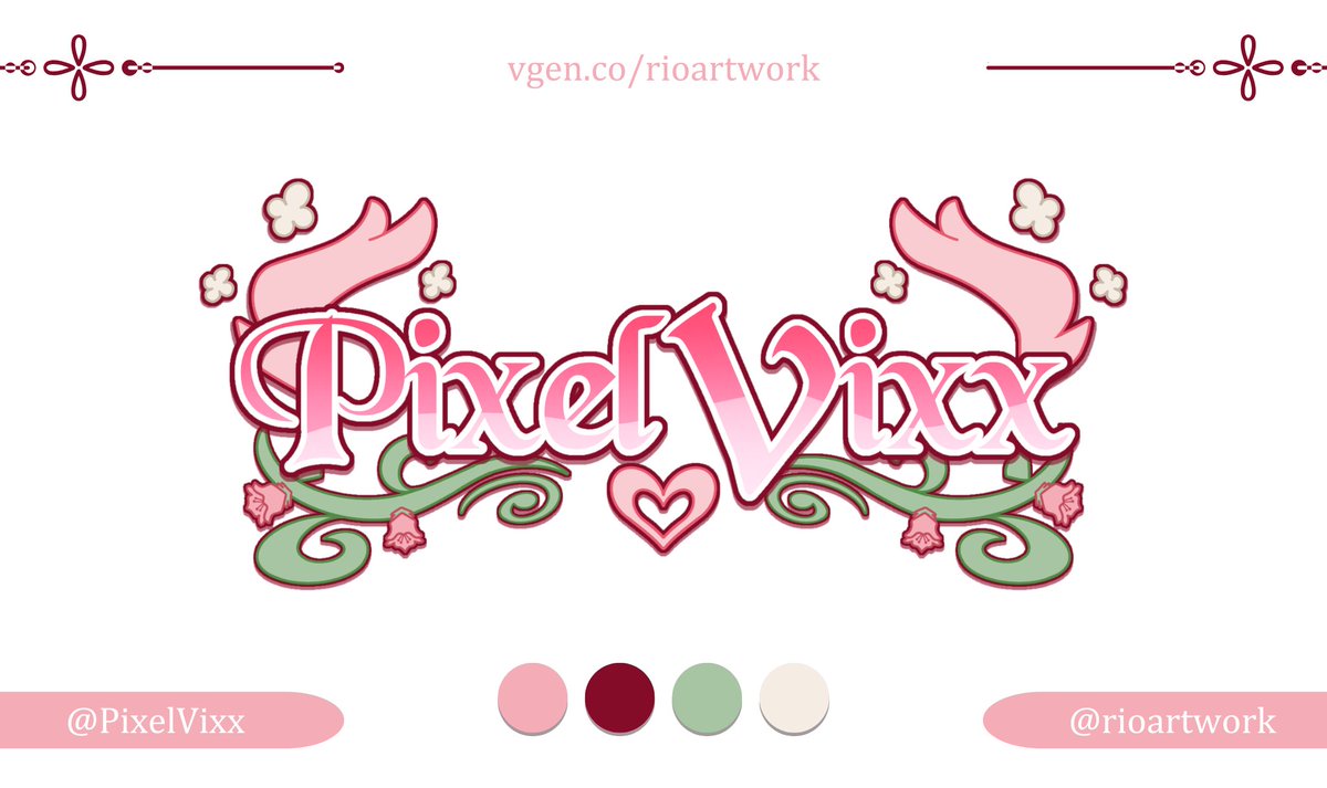 RioArtwork| Vtuber Logo Commission tweet media