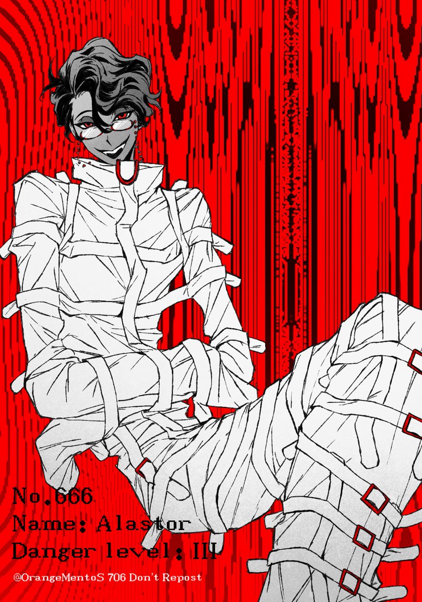 #hazbinhotel #alastor 

I received a patient.