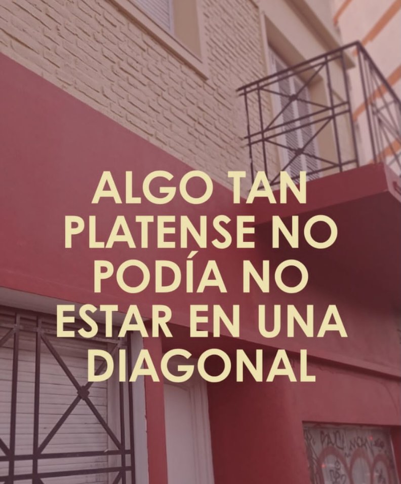 Ya estábamos en:

📌 La avenida central
📌 City Bell
📌 Los Hornos

Sentimos que faltaba algo más y entonces fuimos por ello 😉