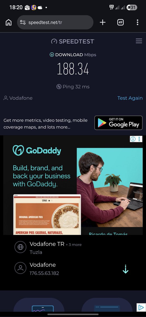 Adamlar yapıyor. 200 mpbs hız alıyoruz 5g ile. Ama binamızda fiber gelmesine rağmen,  hızımız 100 ü geçmiyor. Eserinizle gurur duyun <a href="/TurkTelekom/">Türk Telekom</a>