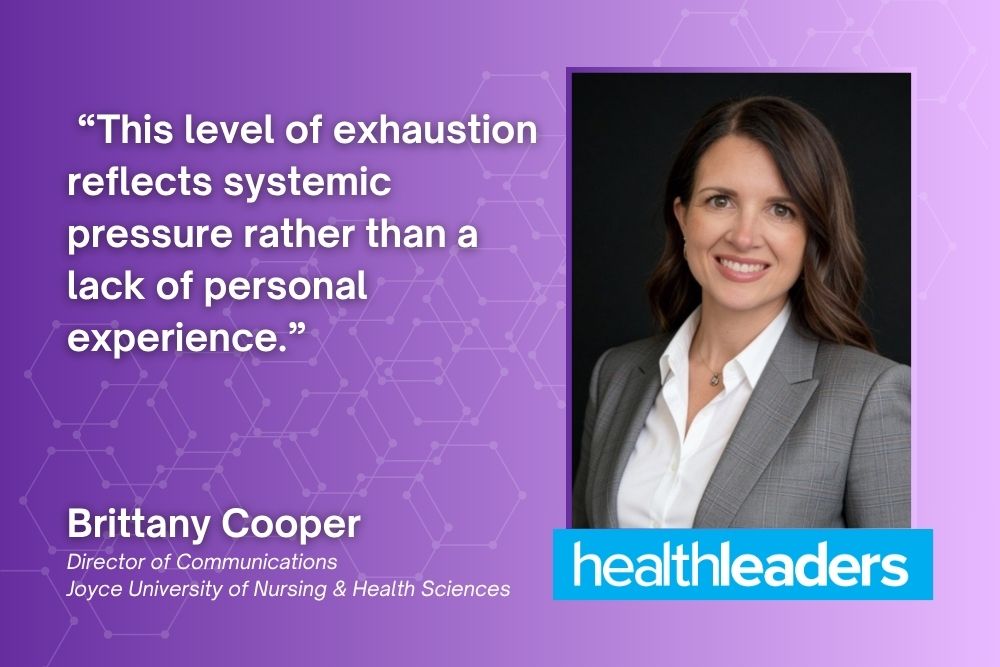HealthLeaders's tweet image. 74% of nurses say they feel emotionally exhausted multiple times per week.

What can #nurseleaders do now to move the needle on #retention, engagement, and care quality?

Take a look ⬇️

healthleadersmedia.com/cno/majority-n…

#healthcare #nursing #workforce