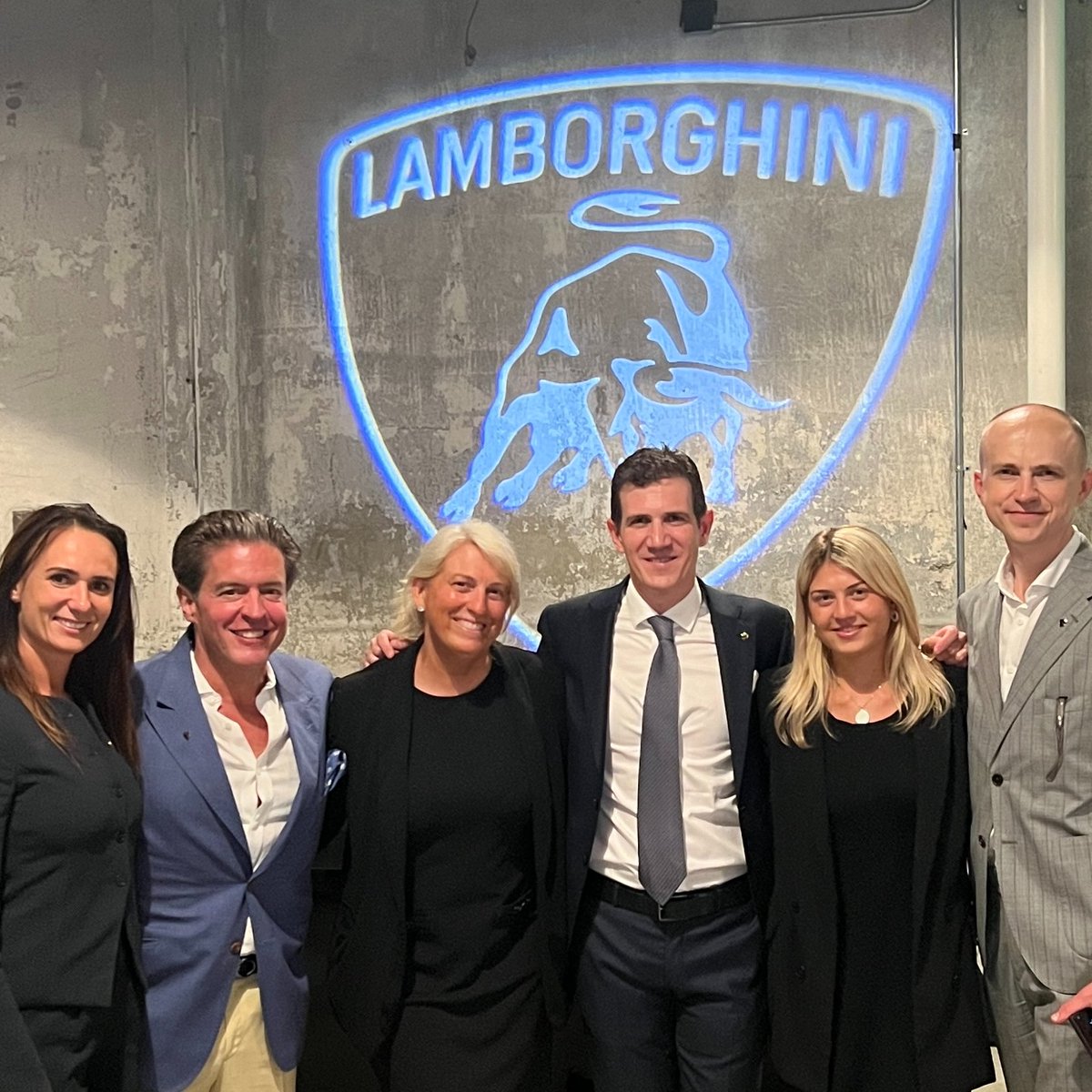 Lamborghini Boston tweet media