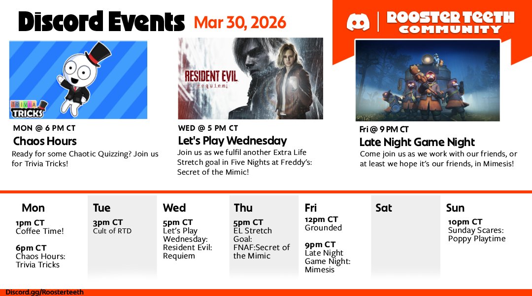 Rooster Teeth Community tweet media