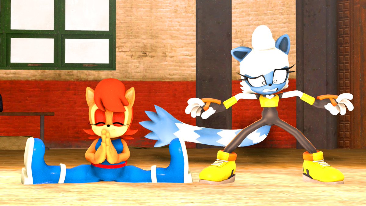 Haven't done a piece with Sally and Tangle in a bit, let's fix