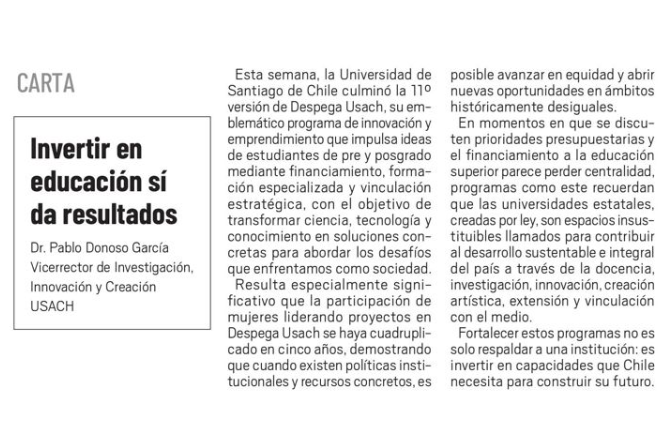 Rectoría Universidad de Santiago de Chile tweet media