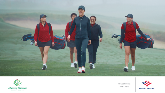 gioiamccarthy's tweet photo. Here’s something to celebrate: As a presenting partner of @anwagolf, @BankOfAmerica is encouraging the next generation of female athletes to aim higher and go the distance. https://t.co/aPxWq5phle https://t.co/lMVczYJQZ0