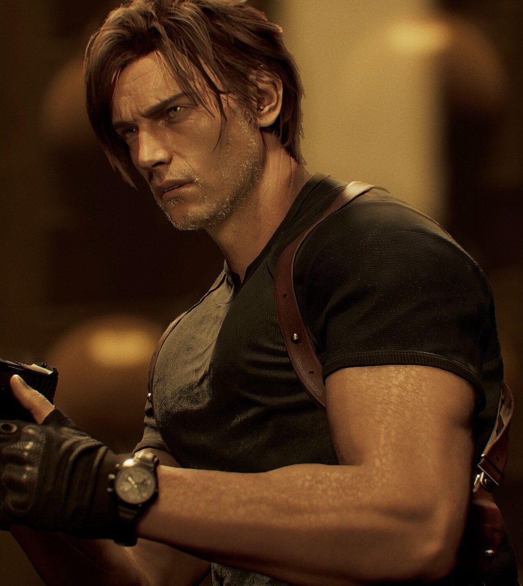 he’s so damn attractive it’s pissing me off