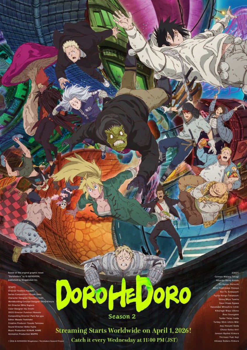 Dorohedoro tweet media