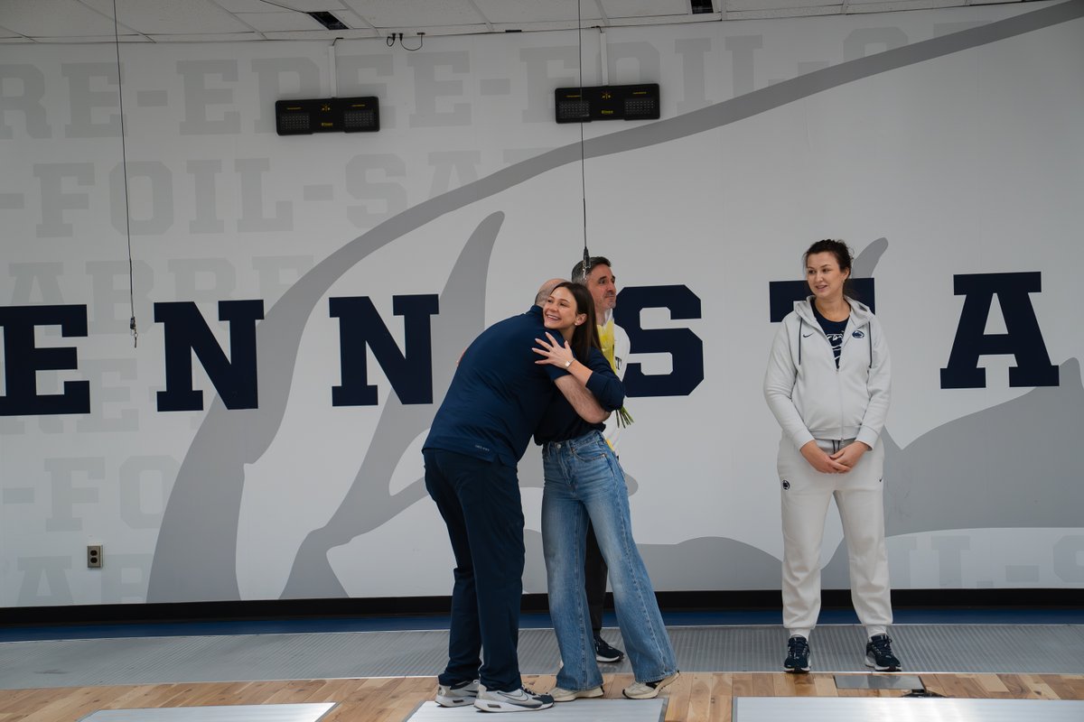 PennStateFEN's tweet photo. Senior recognition 🎓

This past Saturday, all of our graduating seniors were recognized during our Banquet &amp; Alumni Meet, congratulations! 

📸 kordys_kamera_

#PSUFencing #WeAre #PennState https://t.co/qMIFzBMIyD