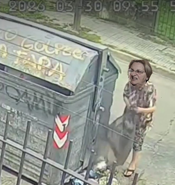 Gilbenn's tweet photo. Esta cámara registra la identidad de la doña tira basura https://t.co/EoSLX0Q3J7