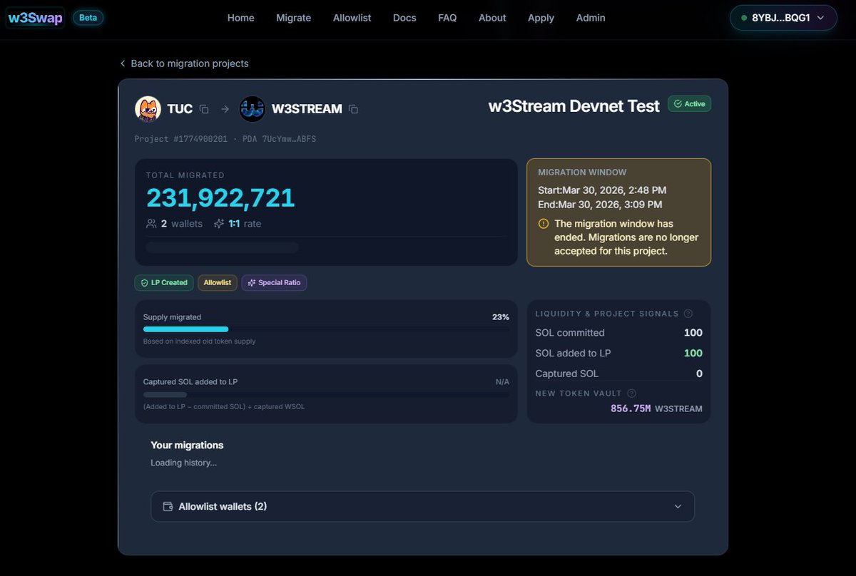 w3Stream tweet media